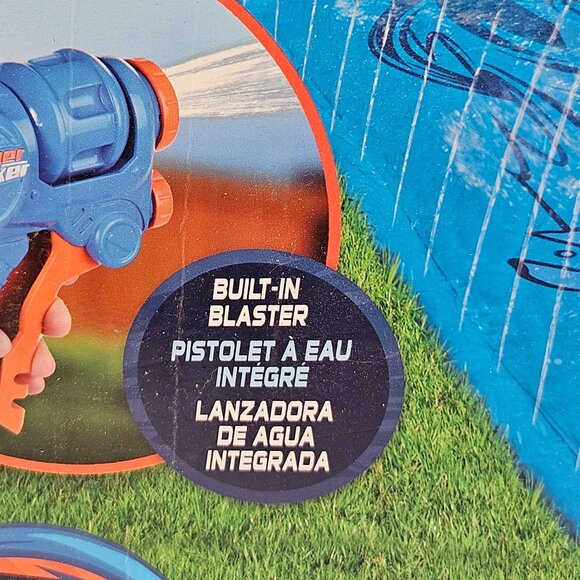 Nerf Super Soaker Soaker Built In Powered Hose Blaster 16ft Water Slide - Picture 3 of 12